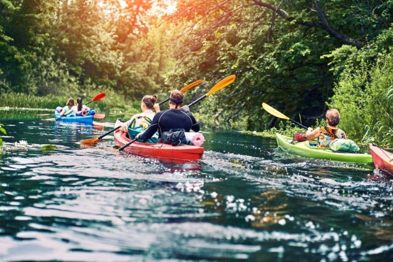 kayaking