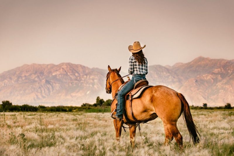 horse riding