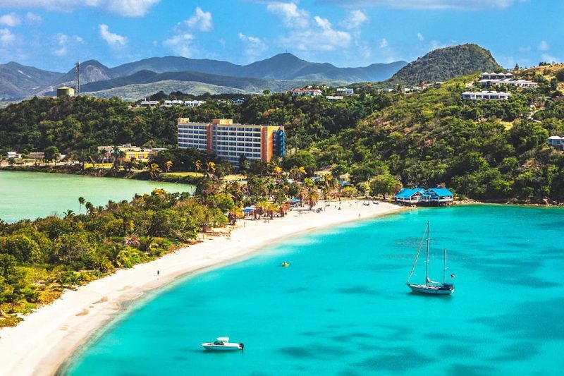Cost of Living in Antigua Caribbean beach